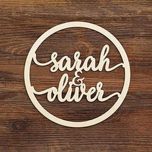 Load image into Gallery viewer, Laser Cut Personalised Wooden Wall or Door Hanging Kids Door Sign - 30cm - Various Designs - LightHome Products