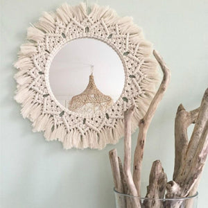 Macrame Handmade Mirror Tapestry - 5 Designs - LightHome Products