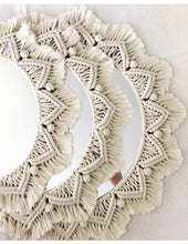 Load image into Gallery viewer, Macrame Handmade Mirror Tapestry - 5 Designs - LightHome Products