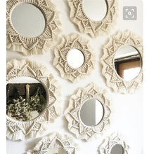 Load image into Gallery viewer, Macrame Handmade Mirror Tapestry - 5 Designs - LightHome Products