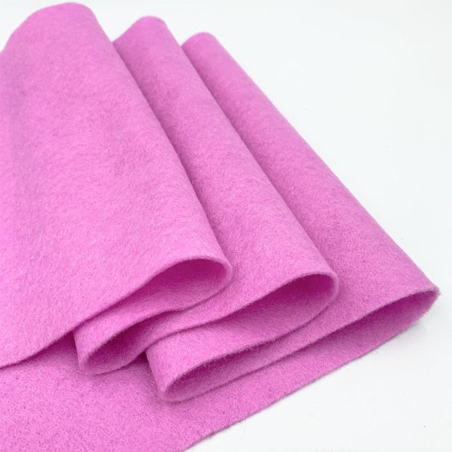 20/90*90cm Soft Felt Fabric Non-woven Felt Fabric Sheet DIY Sewing